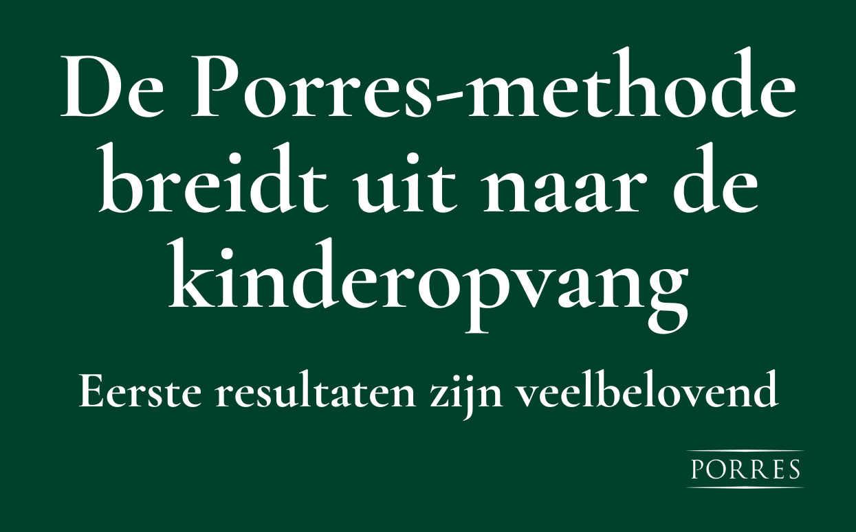 Porres breidt uit naar kinderopvang