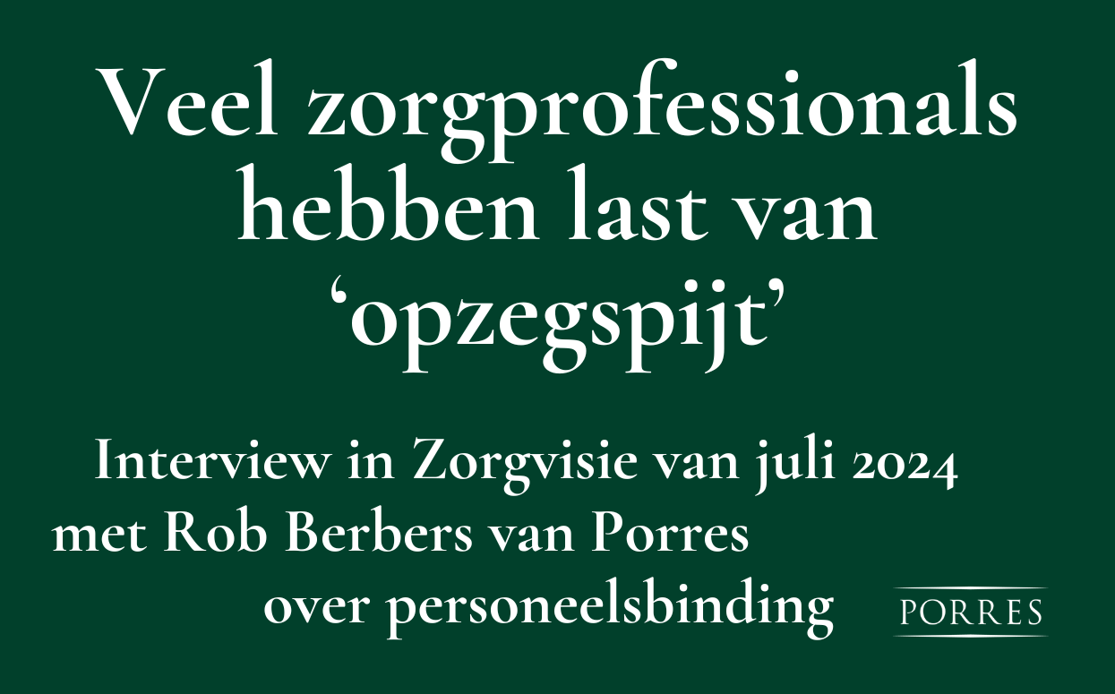 Afbeelding: Veel zorgprofessionals hebben last van opzegspijt
